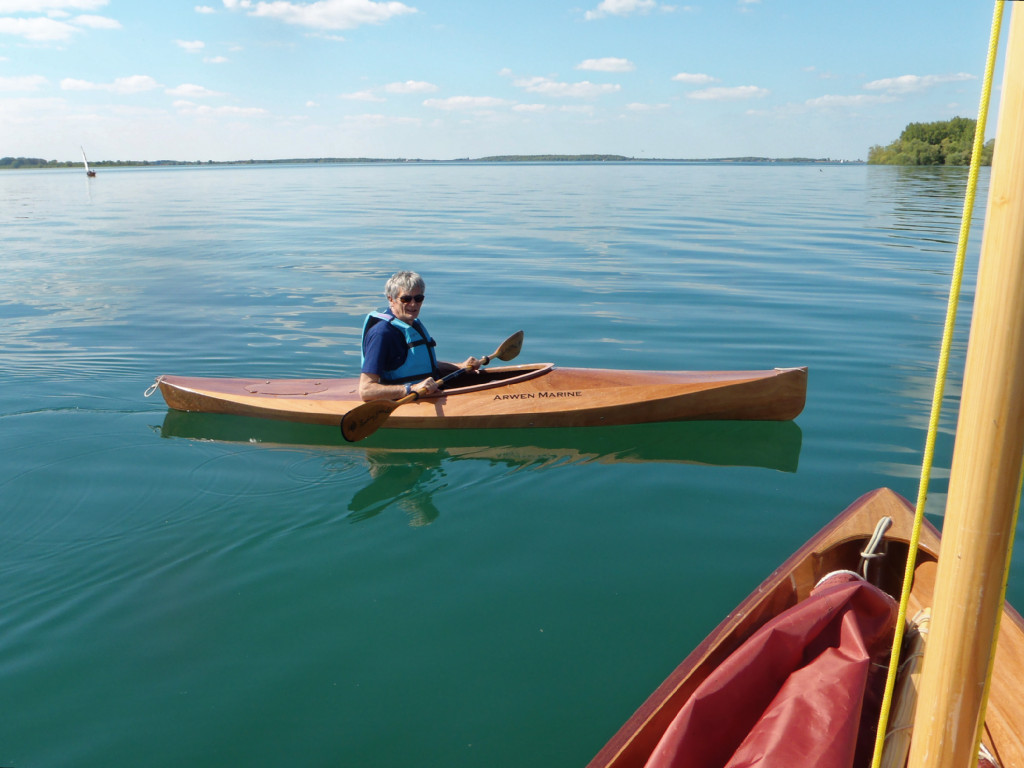 Pierre essaye le Wood Duck 12. 