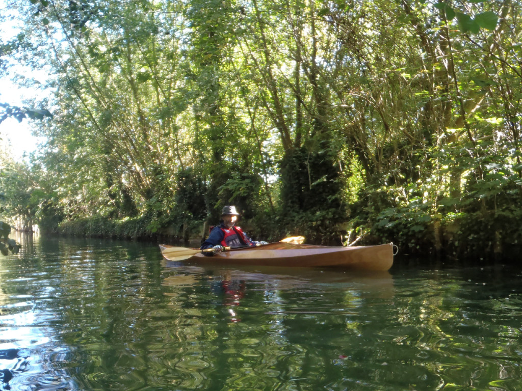 Herv&eacute; a construit son Wood Duck 12 avec moi en novembre dernier. 