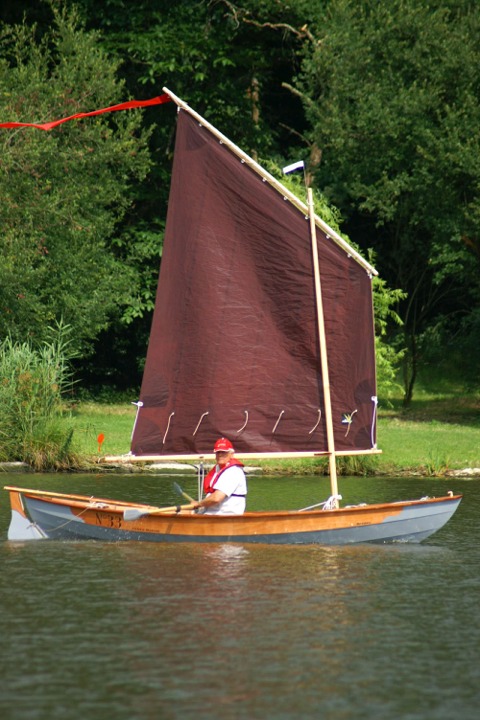 Petit vent : Patrick sort les avirons. 