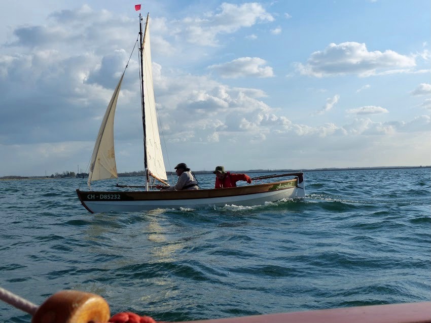 Gérard a embarqué avec Ludo sur "Anouket". 