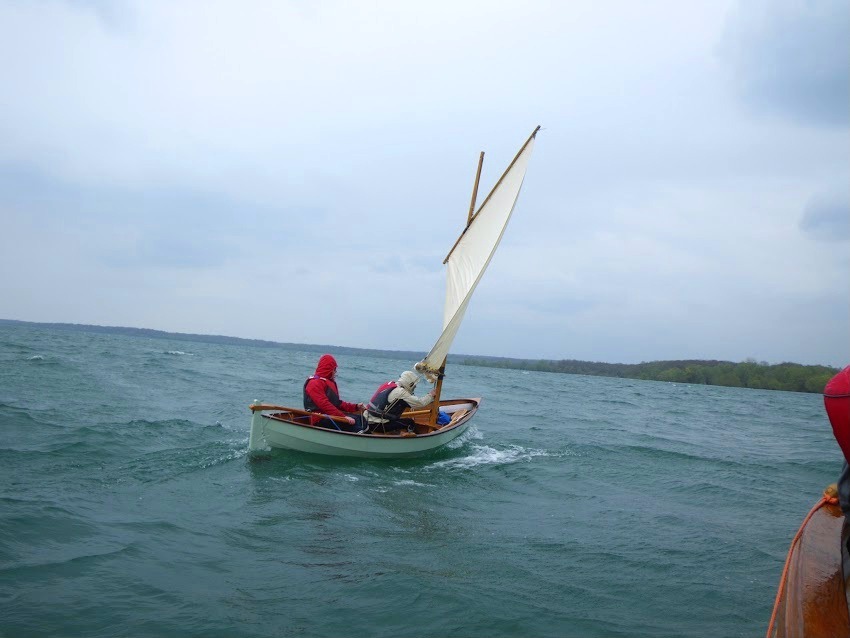 Claude est venu du Morvan avec son joli Skerry "Babyole". 