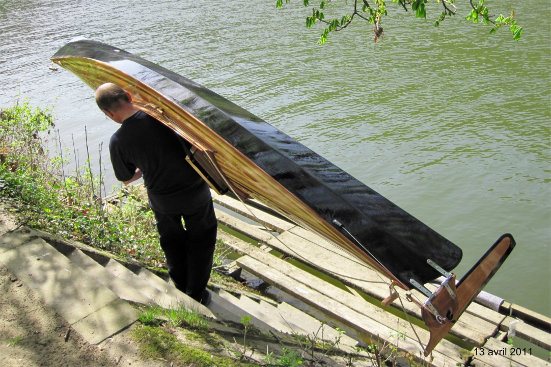 Ce Mill Crrek 13 a beau être court pour un kayak, il faut tout de même être prudent pour la descente... 