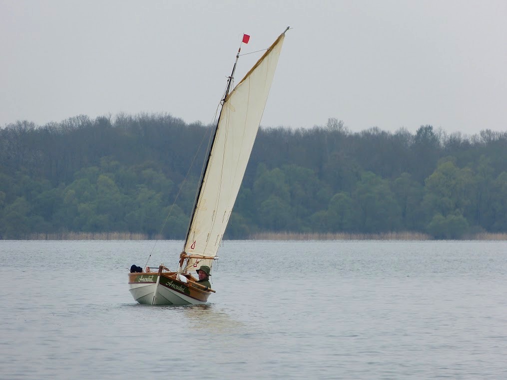 Hubert et Ludo à bord du Skerry "Anouket". 