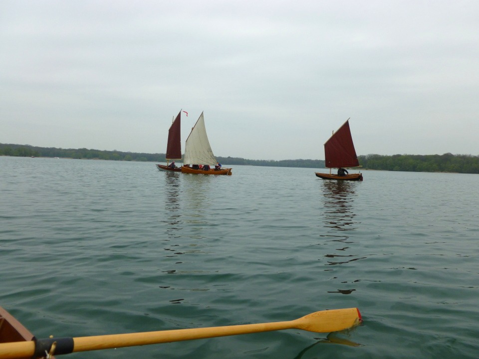 Le Grand Skerry "Gandalf", l'Aber "L'Aber'Ouette" et le PassageMaker Dinghy "Joli Jeanlin". 