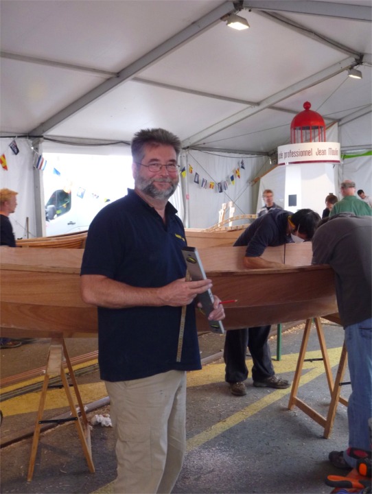 J'ai l'air assez confiant en vue du lancement du lendemain soir... 