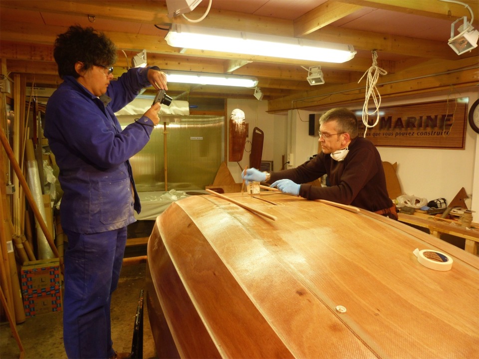 Marie-Pierre fait de la photo a&eacute;rienne...