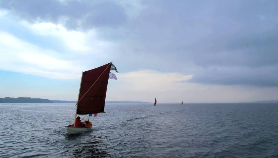 Magnifique image de "Chasse-Mar&eacute;e" dans la lumi&egrave;re particuli&egrave;re d'une journ&eacute;e pluvieuse... 