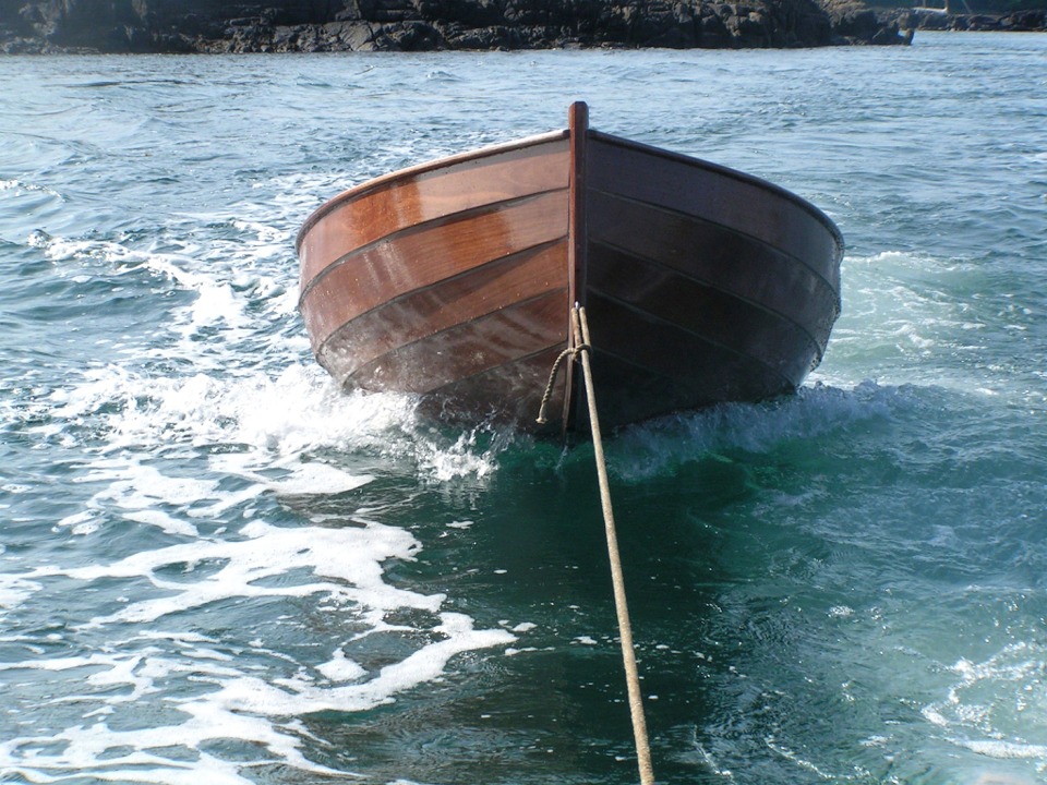 Essai de remorquage à pleine vitesse