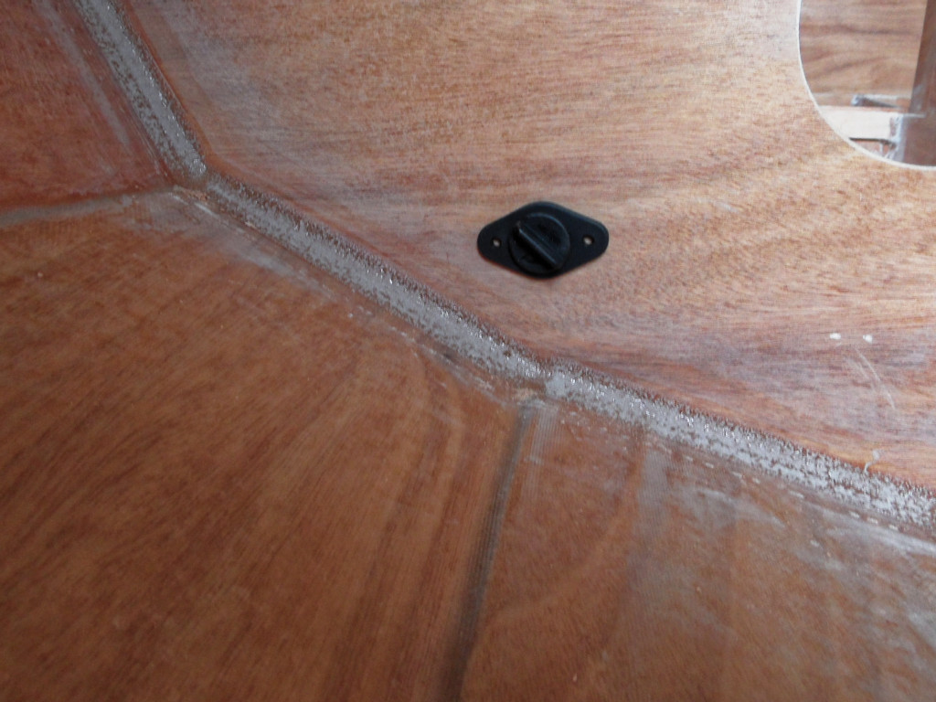 Essayage du nable, côté bâbord. 