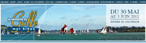 Mais auparavant, et plus près pour la plupart d'entre nous, il y aura la «Semaine du Golfe», évènement magnifique qui rassemble des centaines de bateaux par flottilles thématiques pour naviguer sur l'un des plus beaux plans d'eau du monde ! 