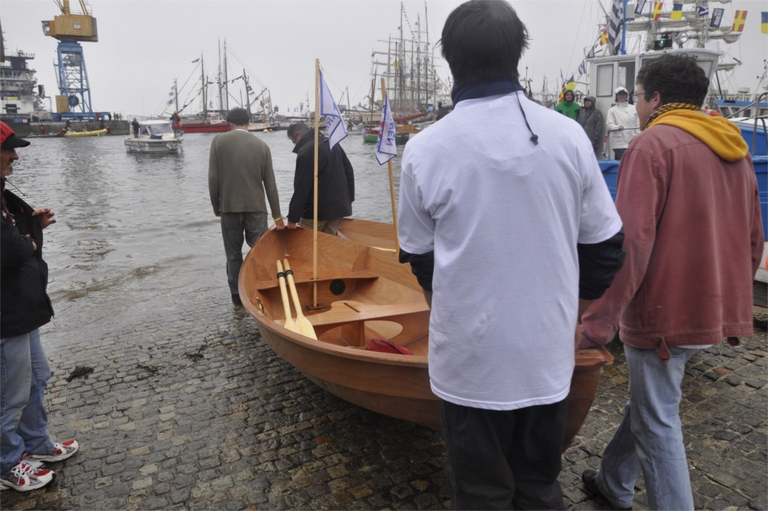 Nous arrivons sur la cale du bassin n°3. 