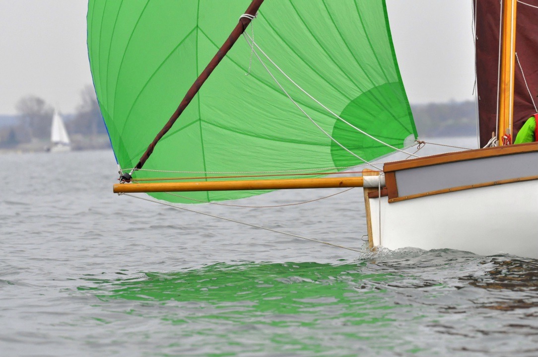 Ce spi a fait de nombreux envieux, et je pense qu'on en verra bientôt sur plusieurs bateaux... 